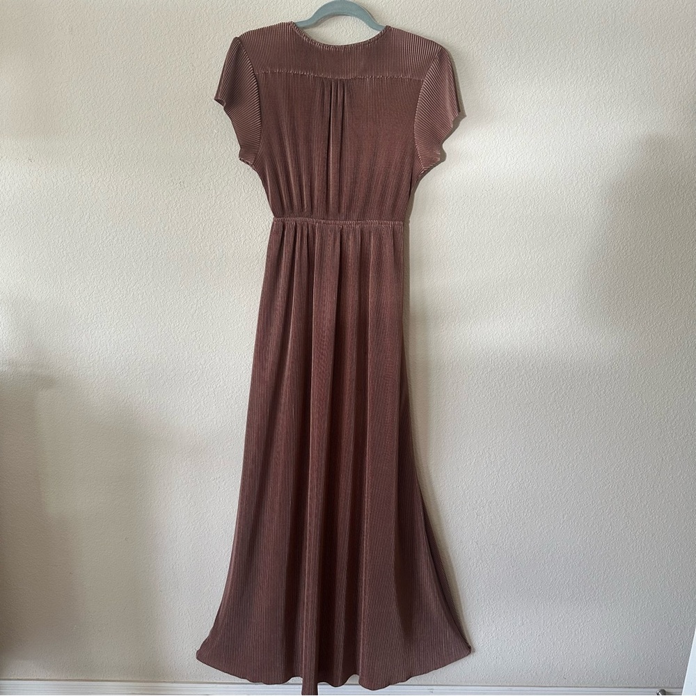 Baltic Born Chocolate Brown Maxi Dress size Small - Picture 3 of 5